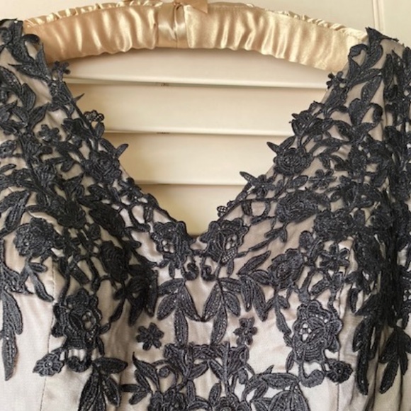 Satin And Tulle Formal Dress - Picture 4 of 10